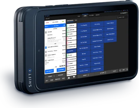 Shift4 Dine tableside ordering tablet